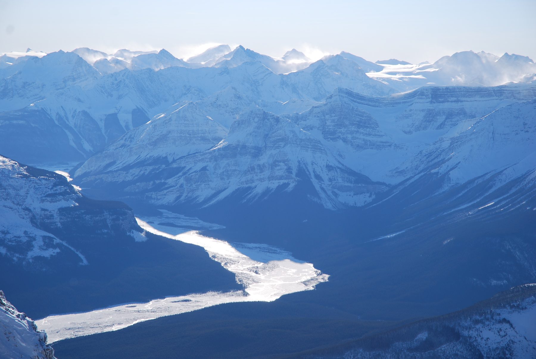 Winter in the Canadian Rockies